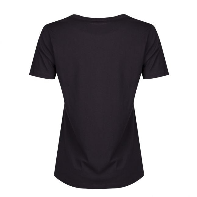 Casual Womens Black Telaronde S/s T Shirt