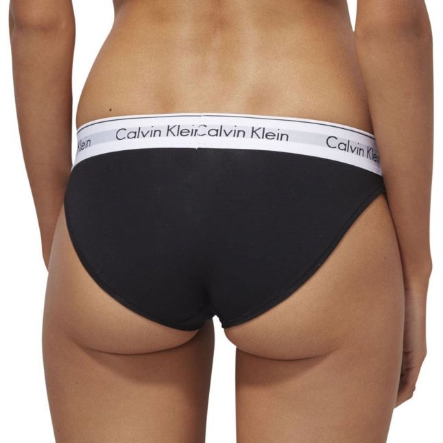 Womens Black Modern Cotton Classic Briefs