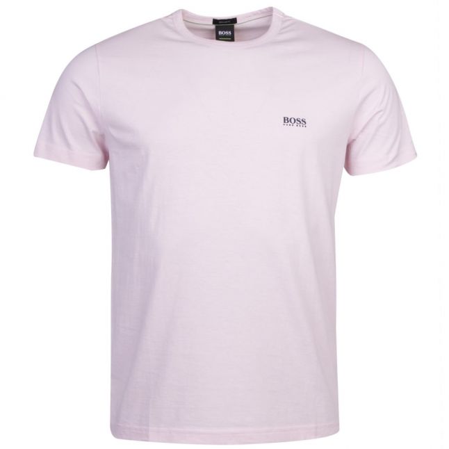 Athleisure Mens Light Pink Tee Small Logo S/s T Shirt