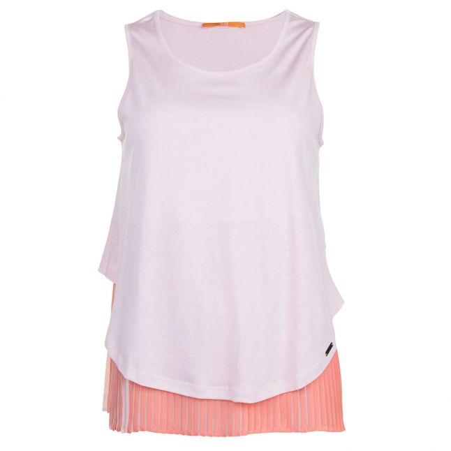 Boss Orange Womens Light Pastel Pink Talayer Top