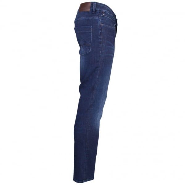 Mens Blue Orange63 Slim Jeans