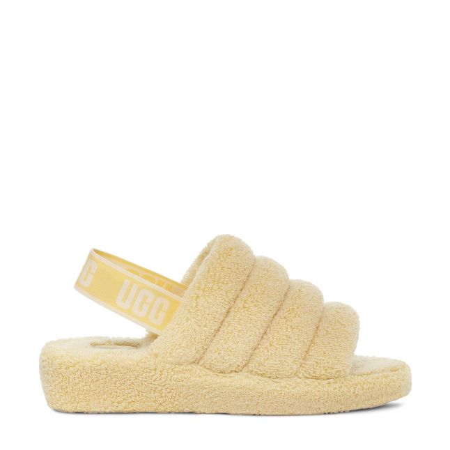 Womens UGG Banana Pudding Slippers Fluff Yeah Terry