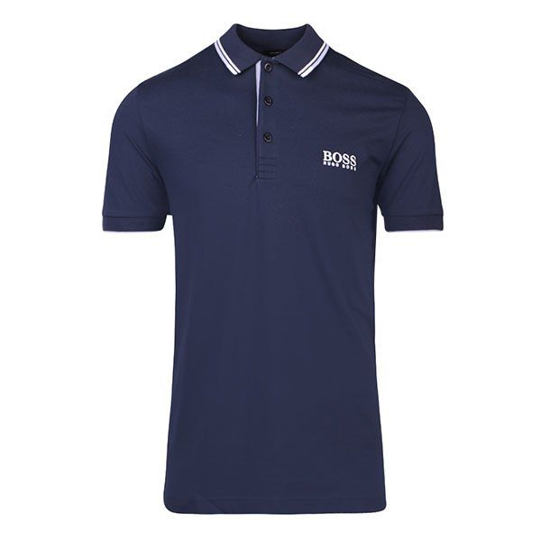 Mens Navy Paddy Pro S/s Polo Shirt