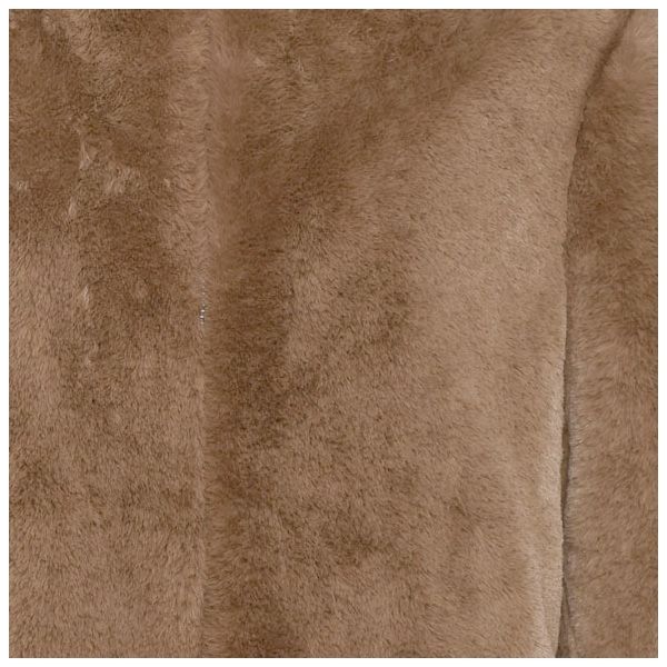 Womens Mocha Mousse Buona Faux Fur Jacket