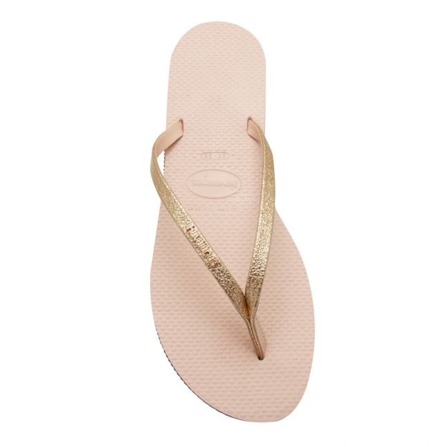 Womens Ballet Rose You Shine Flip Flops