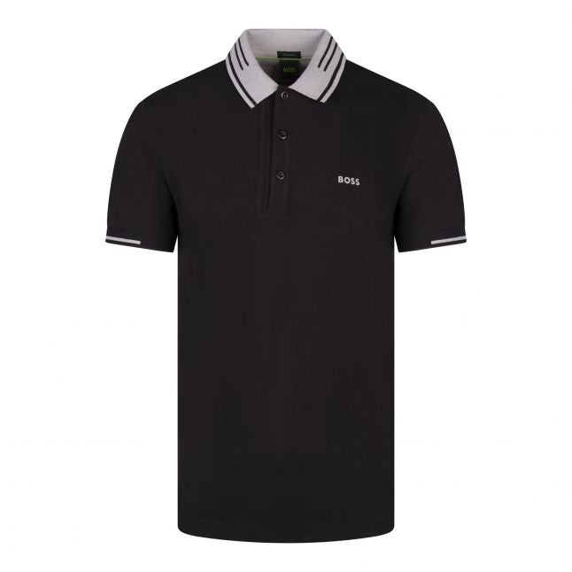 Mens Black Peos 1 S/s Polo