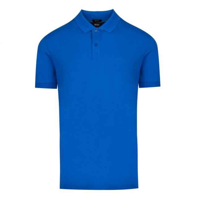 Athleisure Mens Blue Piro Regular Fit S/s Polo Shirt