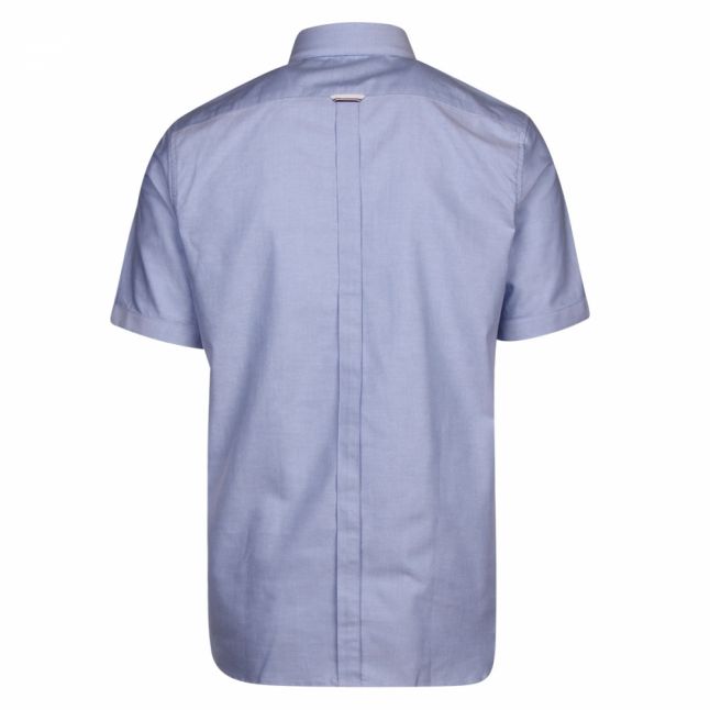 Mens Light Smoke Classic Oxford S/s Shirt