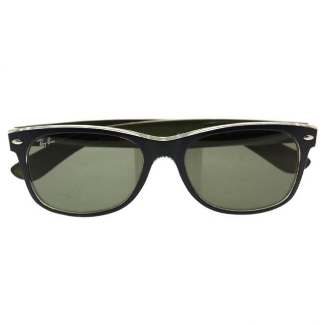 Blue & Military Green RB2132 New Wayfarer Sunglasses