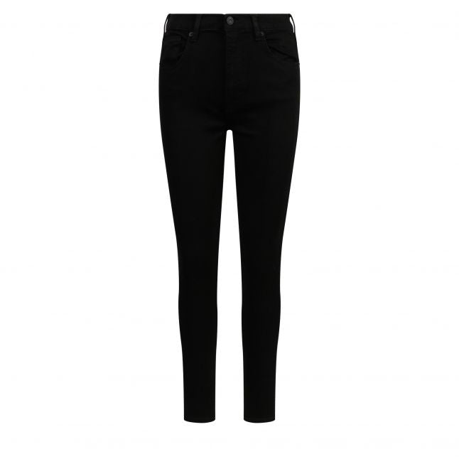 Womens	Black Soft Stretch Skinny HR Jeans