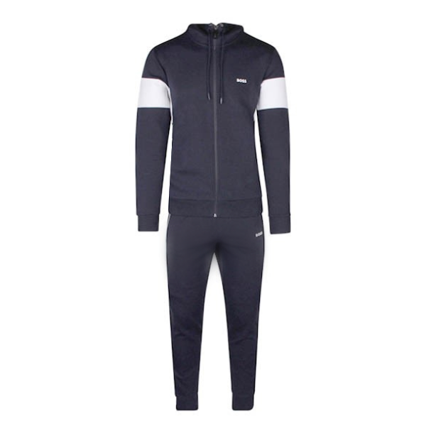 Mens Navy Tracksuit Set