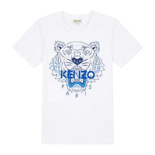 Junior Optic White Tiger S/s T Shirt