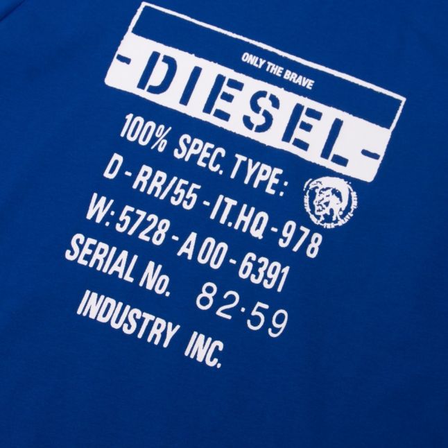 Mens Blue T-Diego-S1 S/s T Shirt