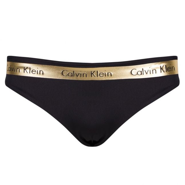 Womens Black Trim Bikini Briefs