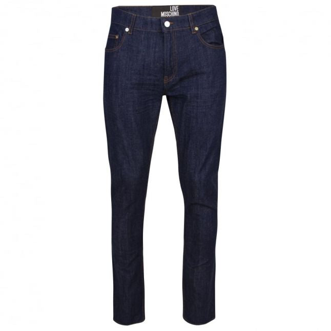 Mens Denim Wash Slim Fit Jeans