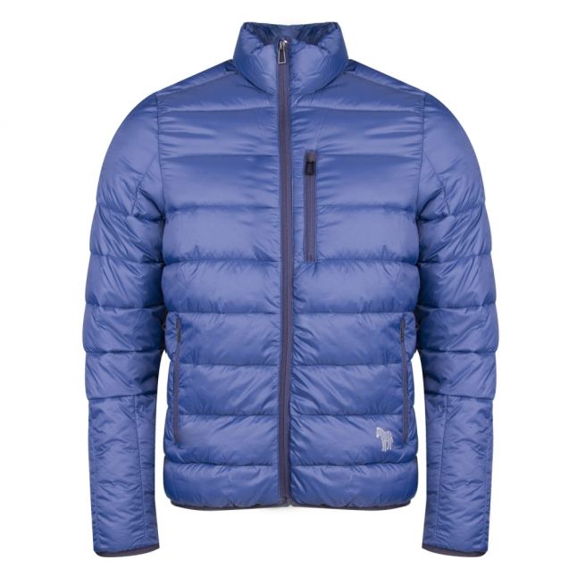 Mens Indigo Branded Padded Jacket