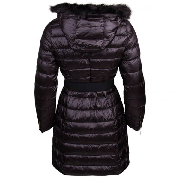 Womens Black Amandea Down Coat