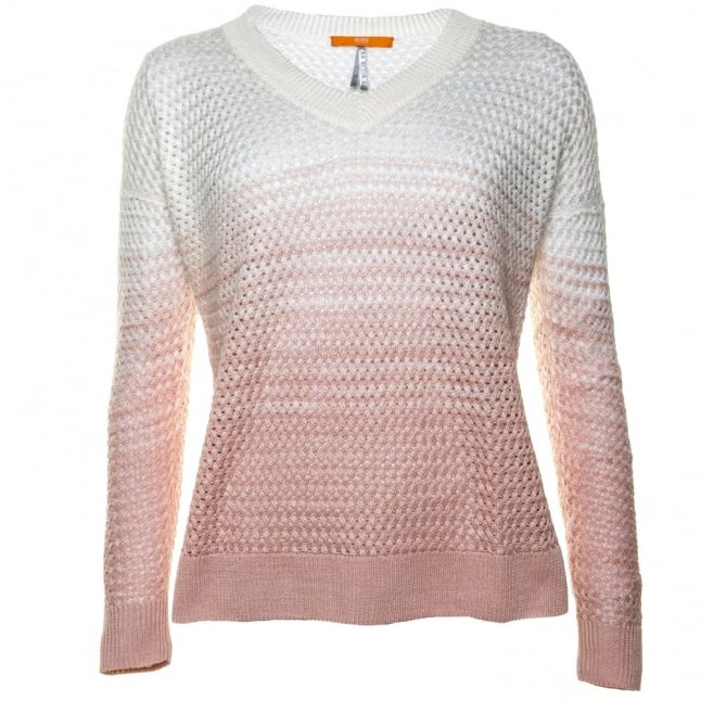 Boss Orange Womens Bright Pink Wirola Knitted Top