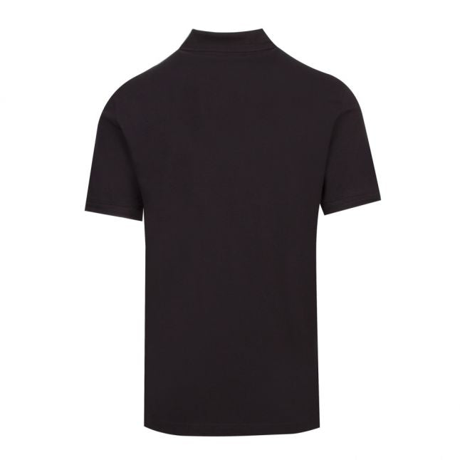 Mens Black Small Logo S/s Polo Shirt