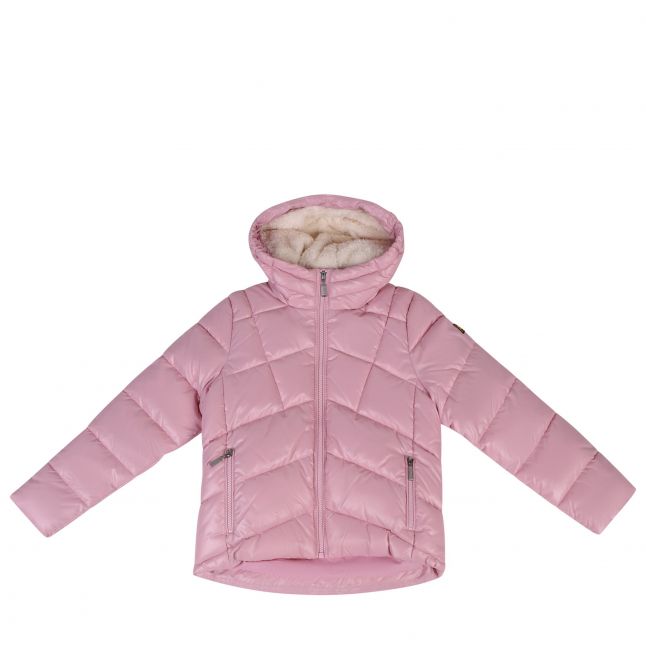 Girls Candy Pink Valle Quilt Jacket