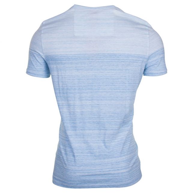 Mens Bright Blue Trumble S/s Tee shirt