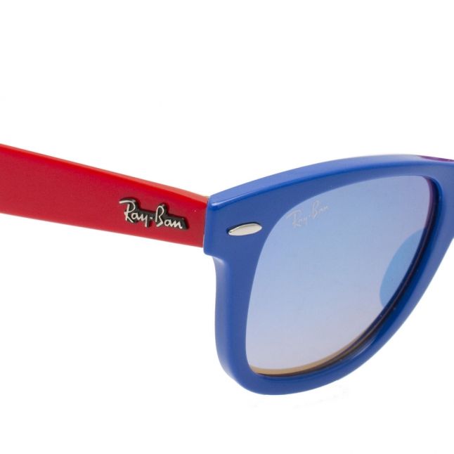 Junior Blue/Red RJ9066S Wayfarer Sunglasses