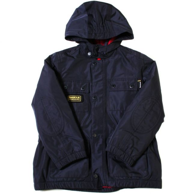 Boys Navy Nyloc Jacket