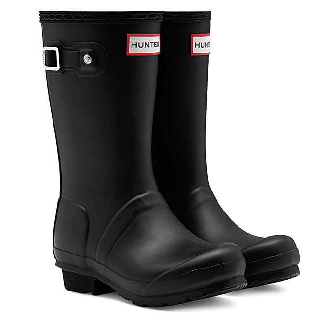 Kids Black Original Wellington Boots (12-4)