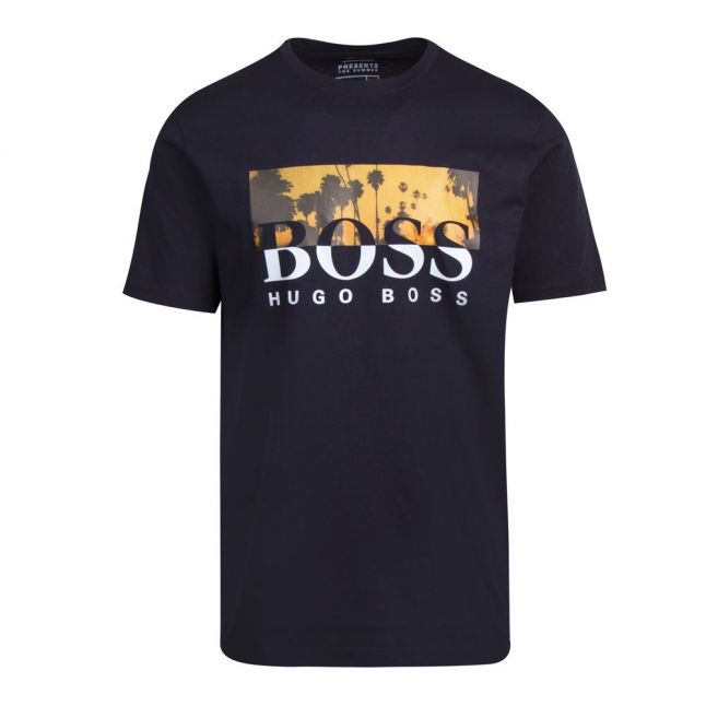 Casual Mens Dark Blue Tsummer 6 S/s T Shirt