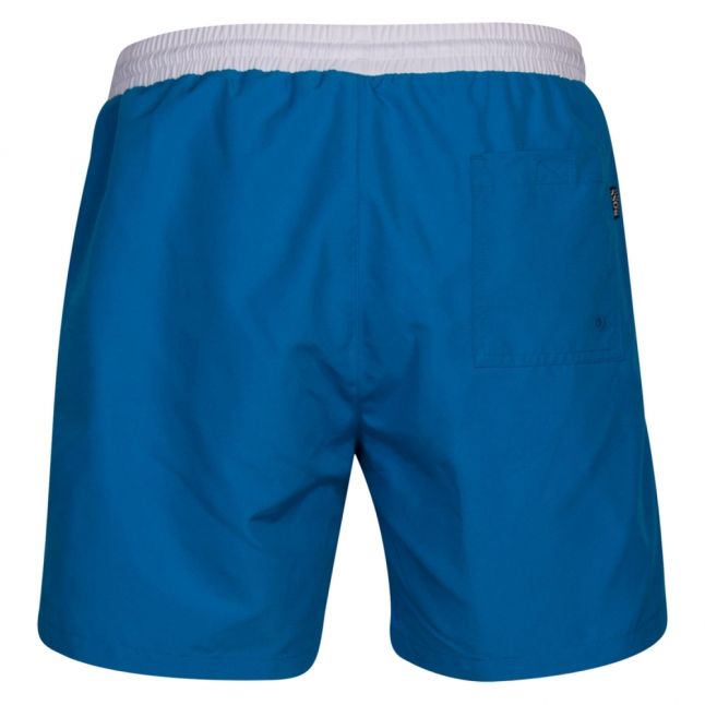 Mens Turquoise Starfish II Small Logo Swim Shorts