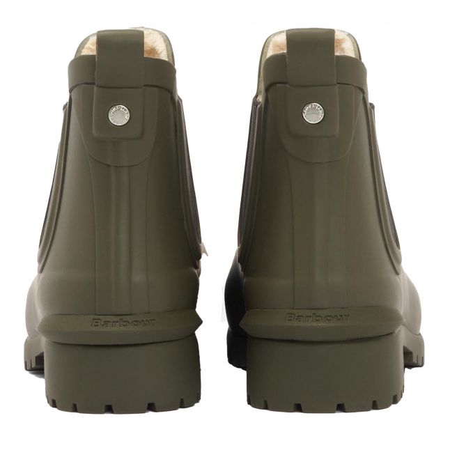 Womens Olive Kirkton Chelsea Welly