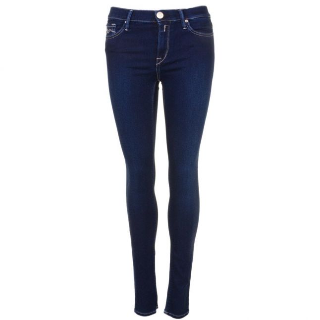 Womens Blue Wah Joi High Waisted Skinny Fit Jeans