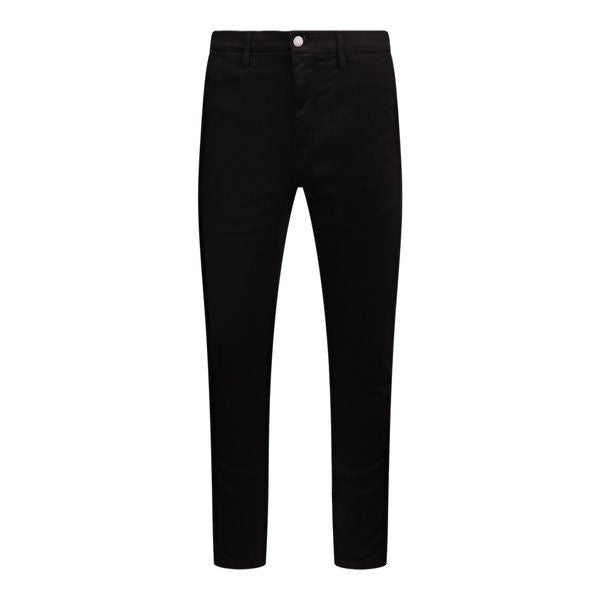 Mens Black Zeumar Hyperflex Slim Chino