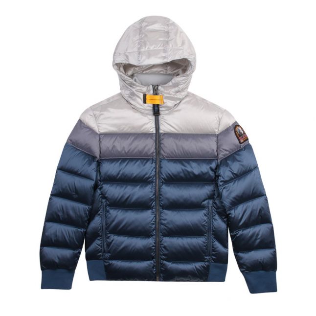 Boys Mallard Tri Colour Pharrell Hooded Down Jacket