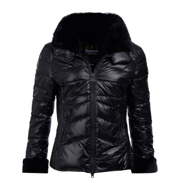 Womens Black Premium Hyde Quilted Jacket