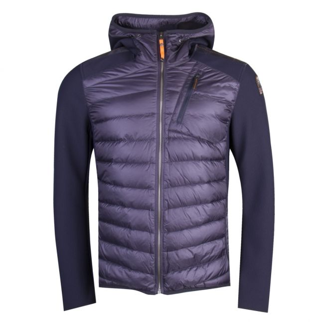 Mens Blue Black Nolan Padded Jacket