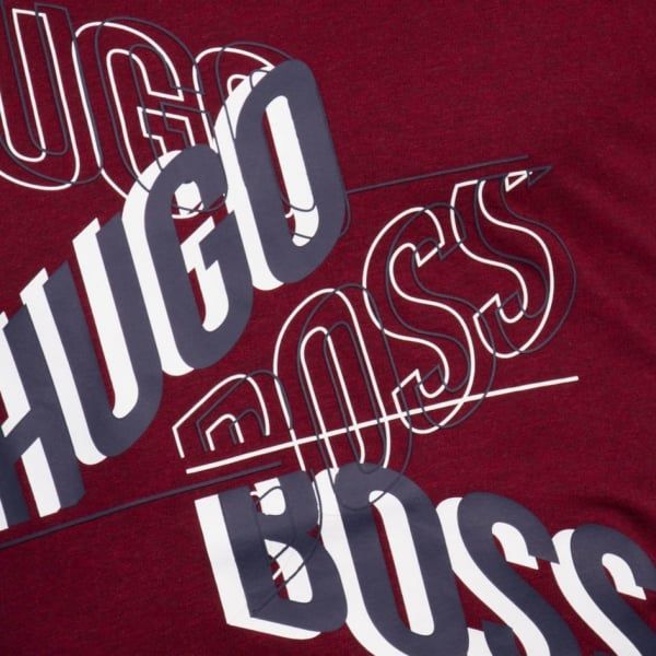 Green Mens Burgundy Logo Tee 2 S/s T Shirt