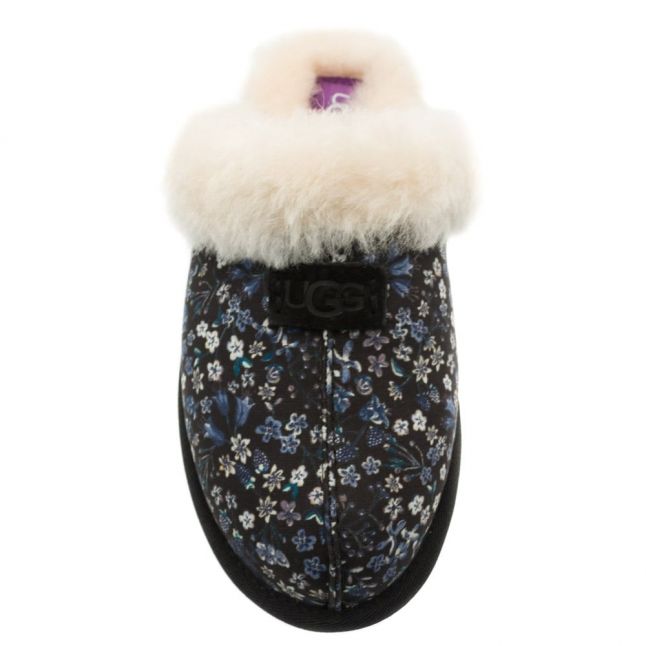 Womens Black Scuffette Liberty Slippers