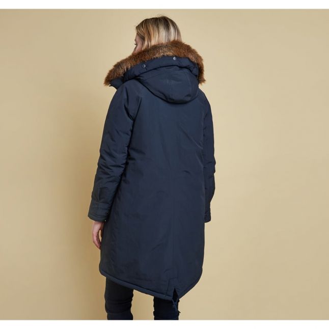 Heritage Womens Navy Emmot Hooded Parka