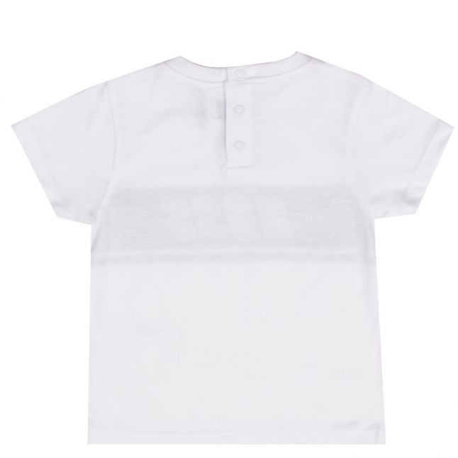 Toddler White Go Faster Logo S/s T Shirt