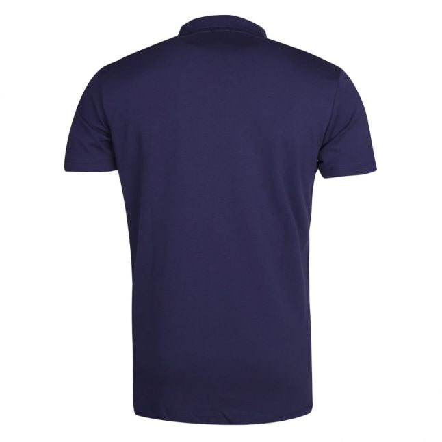 Mens Blue T-Temp S/s Polo Shirt