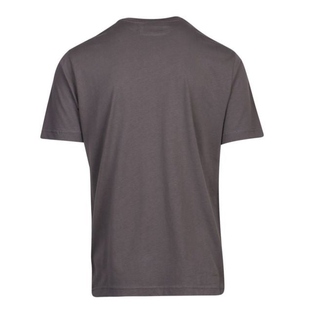 Mens Dark Slate Logo Print S/s T Shirt