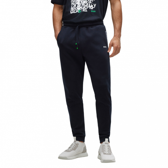 Mens Dark Blue Hadiko 1 Regular Fit Sweat Pants