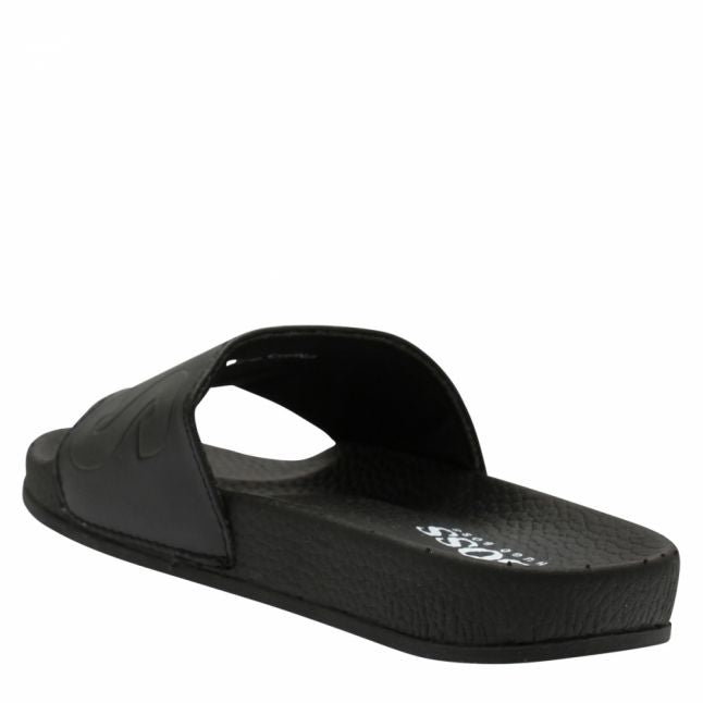 Boys Black Tonal Logo Slides (30-40)