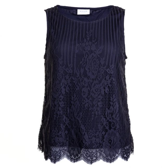 Womens Dark Navy Vimaggy Sleeveless Top