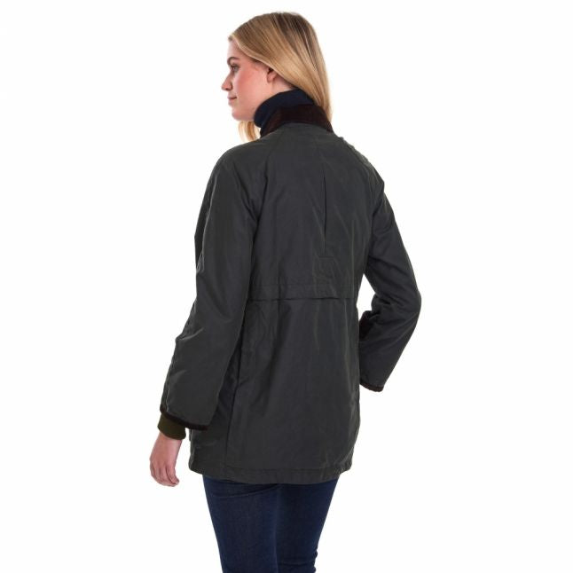 Womens Sage Icons 125 Beaufort Wax Jacket