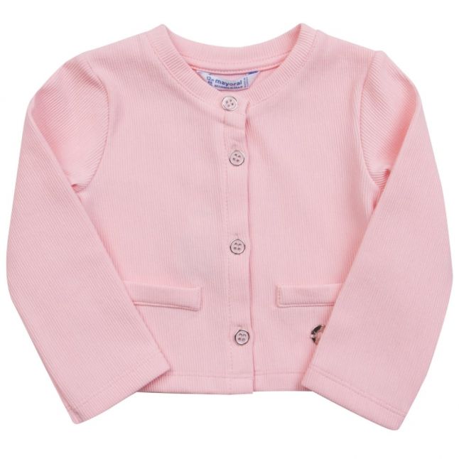 Girls Rose Basic Knitted Cardigan