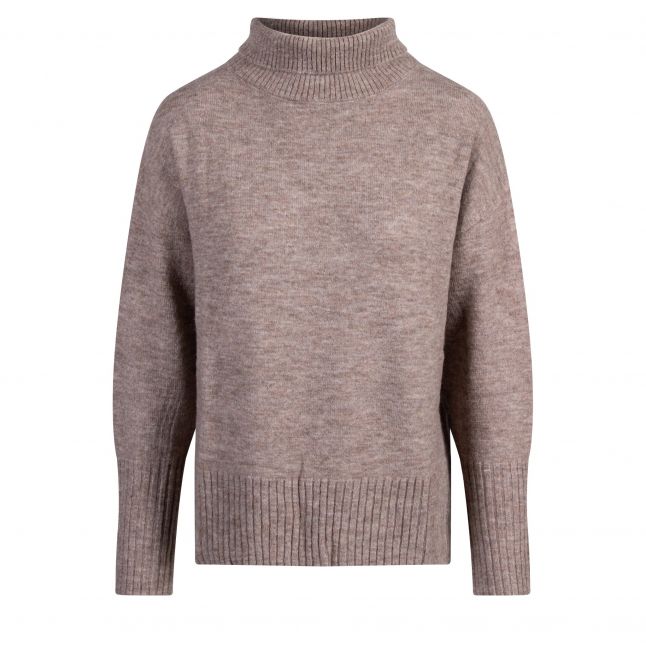 Womens Taupe Privat Knitted Jumper