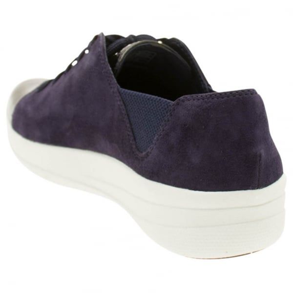 Womens Midnight Navy Mix F-Sporty™ Lace-Up Trainers