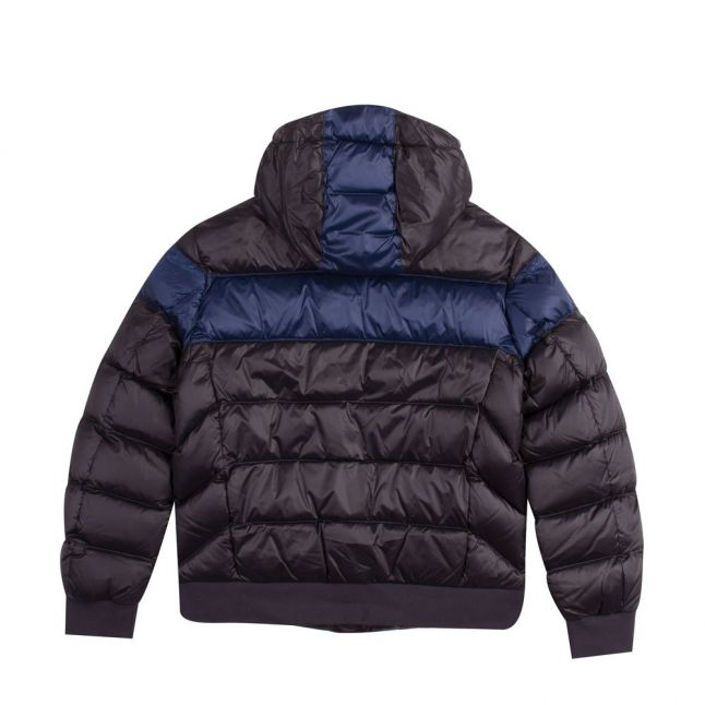 Boys Pencil/Blue Bristol Padded Hooded Jacket